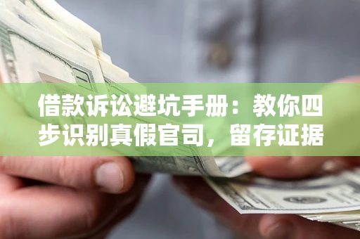济南借款诉讼避坑手册：教你四步识别真假官司，留存证据不踩雷