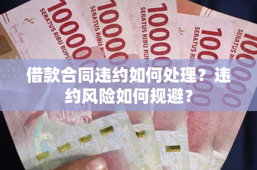 济南借款合同违约如何处理？违约风险如何规避？
