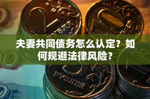 济南夫妻共同债务怎么认定？如何规避法律风险？