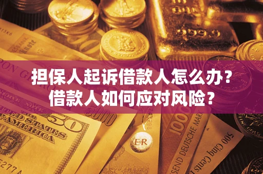 济南担保人起诉借款人怎么办？借款人如何应对风险？