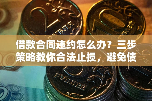 济南借款合同违约怎么办？三步策略教你合法止损，避免债务危机升级