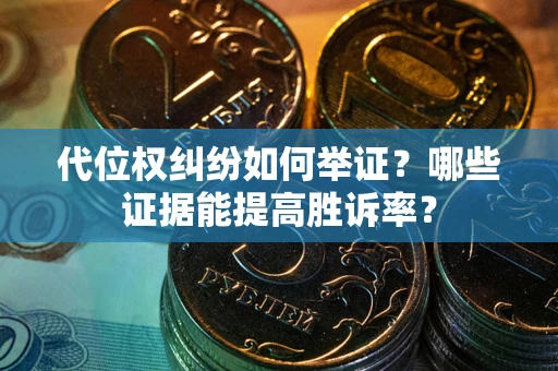济南代位权纠纷如何举证？哪些证据能提高胜诉率？
